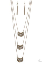 Load image into Gallery viewer, Seasonal Charm Brass Necklace