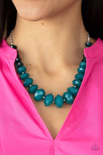 Load image into Gallery viewer, Happy Glow Lucky Blue Necklace