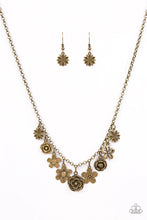 Load image into Gallery viewer, Head Over ROSES Brass Necklace