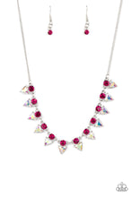 Load image into Gallery viewer, Razor Sharp Refinement Pink Necklace