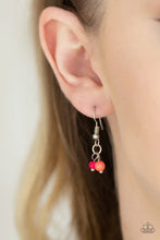 Load image into Gallery viewer, Dainty Distraction Orange Necklace