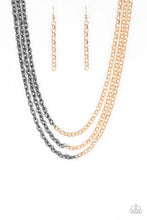 Load image into Gallery viewer, Metro Madness Gold Necklace