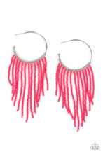 Load image into Gallery viewer, Saguaro Breeze Pink Seed Bead Earrings