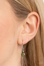 Load image into Gallery viewer, Carefree Charmer Green Necklace
