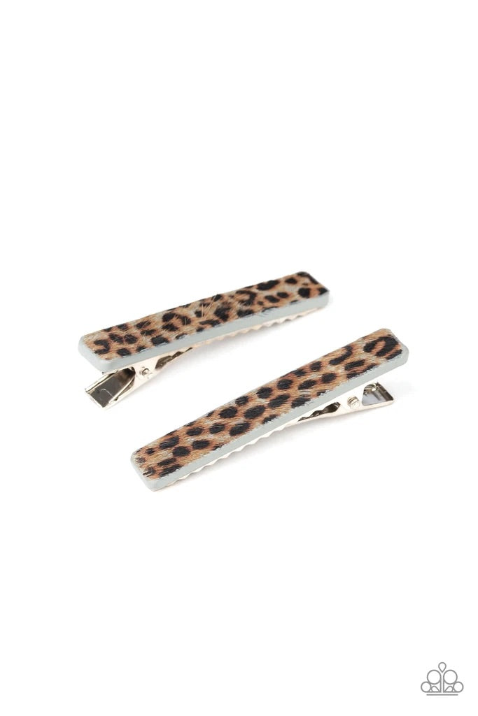 Going GRR-east Lengths Silver Hair Clips