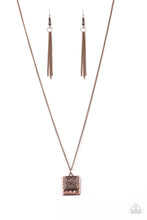 Load image into Gallery viewer, Back to Square One Copper Necklace