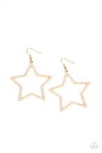 Load image into Gallery viewer, Supernova Sparkle Gold Earrings