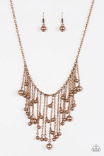 Load image into Gallery viewer, Catwalk Champ Copper Necklace