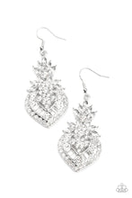 Load image into Gallery viewer, Royal Hustle White Earrings