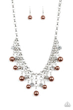 Load image into Gallery viewer, Heir-headed Brown Necklace