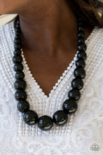 Load image into Gallery viewer, Effortlessly Everglades Black Wood Necklace