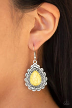 Load image into Gallery viewer, Mesa Mustang Yellow Earrings