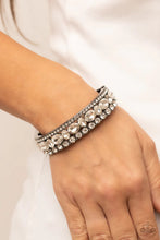 Load image into Gallery viewer, Mega Megawatt Black Hinged Bracelet