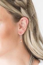 Load image into Gallery viewer, Extravagant Elegance Orange Necklace