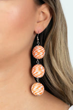 Load image into Gallery viewer, Laguna Lanterns Orange Earrings
