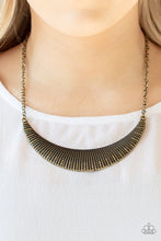 Load image into Gallery viewer, Modern Day Moonshine Brass Necklace
