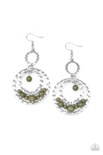 Load image into Gallery viewer, Rio Rustic Green Earrings