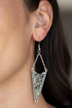Load image into Gallery viewer, Sharp Dress Drama Silver Earrings