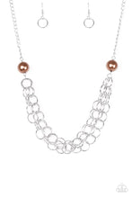 Load image into Gallery viewer, Daring Diva Brown Necklace