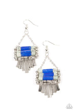 Load image into Gallery viewer, Riverbed Bounty Blue Earrings