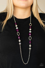 Load image into Gallery viewer, Vivid Variety Purple Necklace