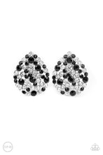 Load image into Gallery viewer, Elite League Black Clip On Earrings