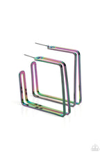 Load image into Gallery viewer, Take Square Multi Hoop Earrings
