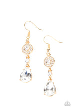 Load image into Gallery viewer, Graceful Glimmer Gold Earrings
