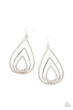 Load image into Gallery viewer, Tastefully Twisty Silver Earrings