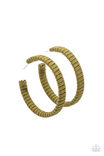 Load image into Gallery viewer, Suede Parade Green Hoop Earrings