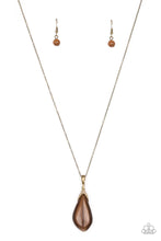 Load image into Gallery viewer, Friends In Glow Places Brass Necklace
