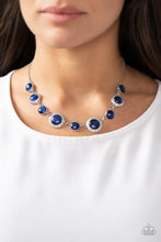 Load image into Gallery viewer, Too Good to Beam True Blue Necklace