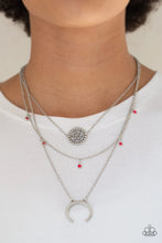 Load image into Gallery viewer, Lunar Lotus Pink Necklace