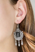 Load image into Gallery viewer, Open Pastures Black Earrings