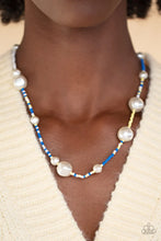 Load image into Gallery viewer, Modern Marina Blue Necklace