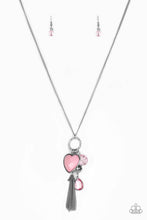 Load image into Gallery viewer, Haute Heartbreaker Pink Necklace