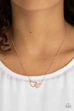 Load image into Gallery viewer, Charming Couple Rose Gold Necklace