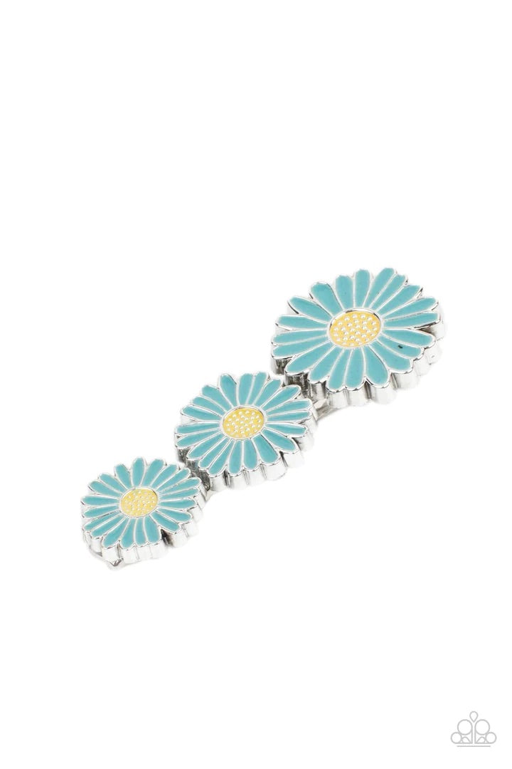 Posy Perfection Blue Hair Clip