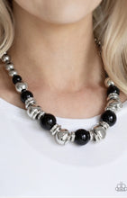 Load image into Gallery viewer, Hollywood Haute Spot Black Necklace