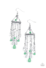 Load image into Gallery viewer, Marina Breeze Green Earrings