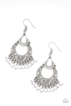 Load image into Gallery viewer, Colorful Colada White Earrings