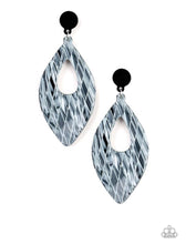 Load image into Gallery viewer, Metro Retrospect White Post Earrings