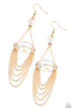 Load image into Gallery viewer, Ethereally Extravagant Gold Earrings