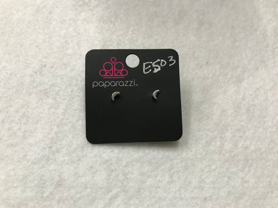 Starlet Shimmer Moon Silver Earrings #503