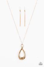 Load image into Gallery viewer, Twisted Tranquility Gold Necklace