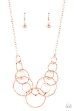 Encircled in Elegance Copper Necklace