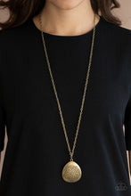 Load image into Gallery viewer, Rustic Renaissance Brass Necklace