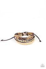 Load image into Gallery viewer, Woodland Wayfarer Brown Urban Bracelet