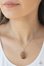 Load image into Gallery viewer, Icy Opalescence Brown Necklace