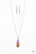 Load image into Gallery viewer, Going Overboard Purple Necklace